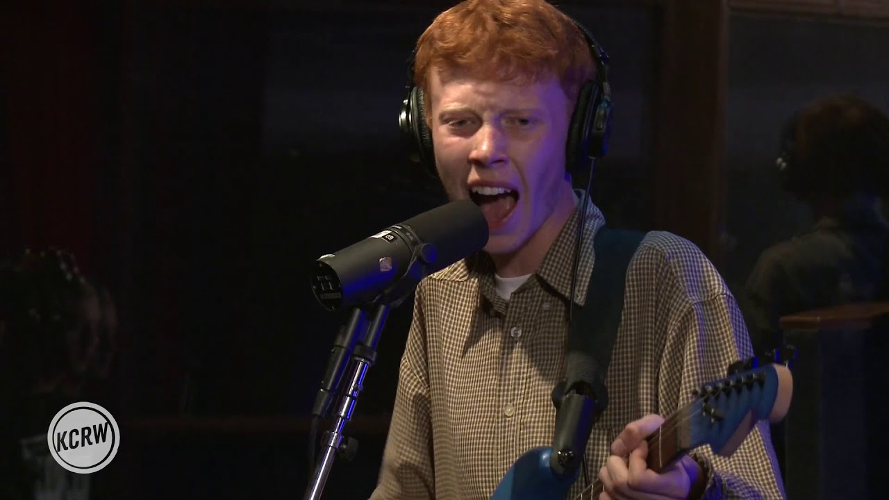 King Krule performing 