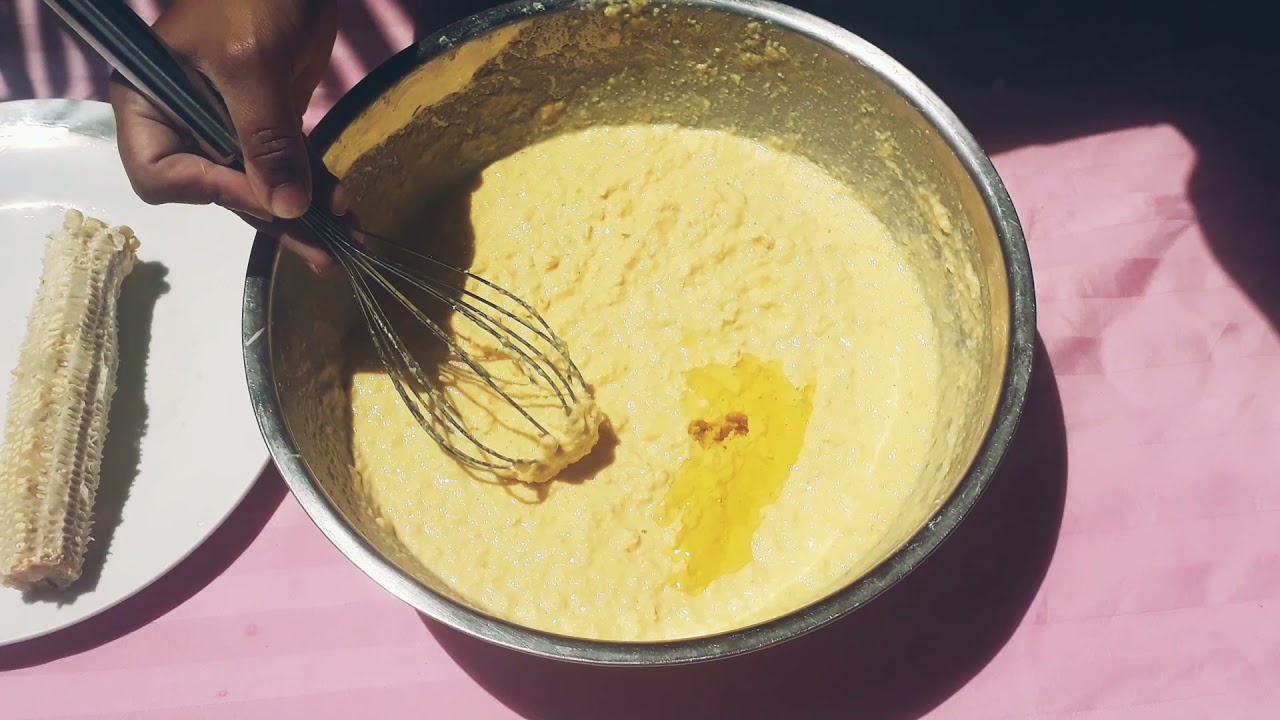 Como hacer Cachapas Venezolanas