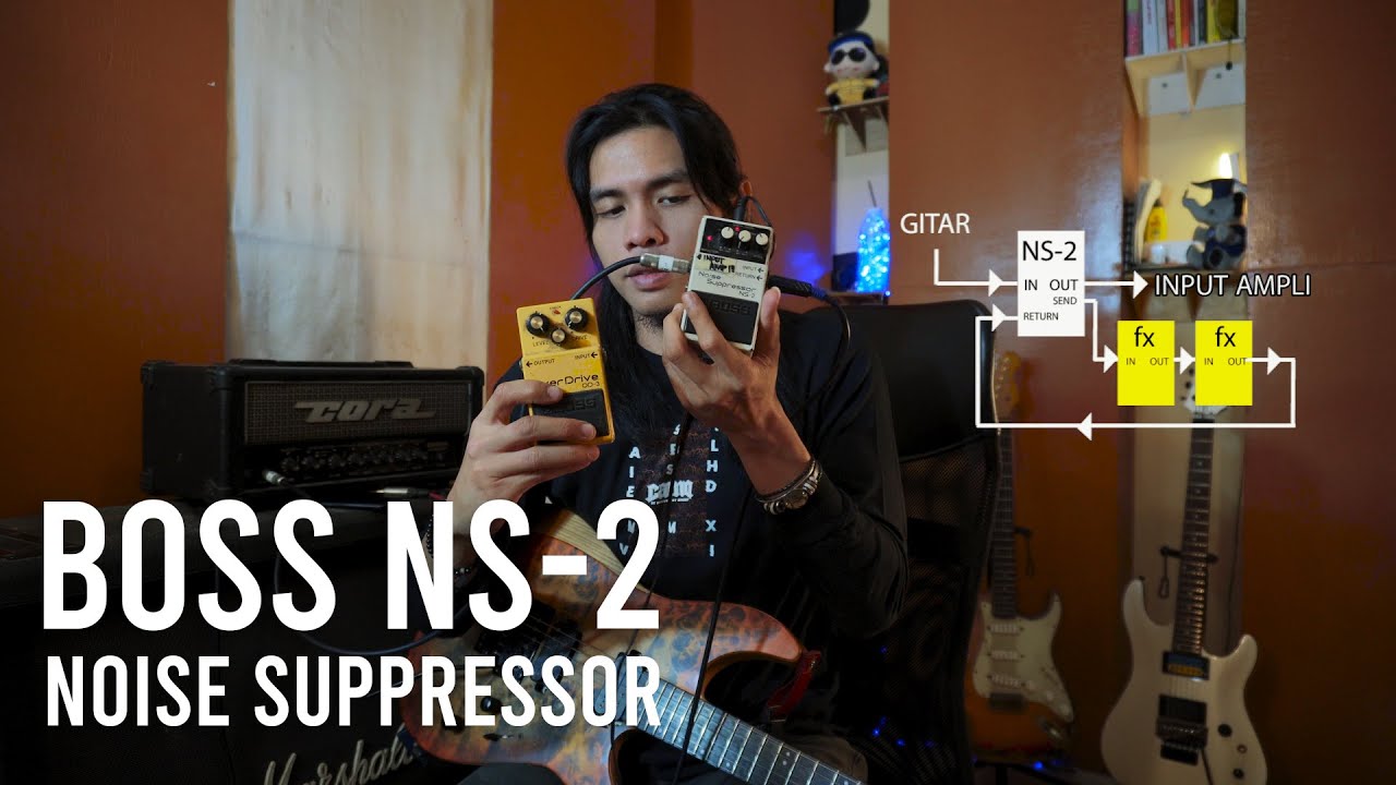 BOSS NS-2 NOISE SUPPRESSOR (BHS.INDO) || BALUM