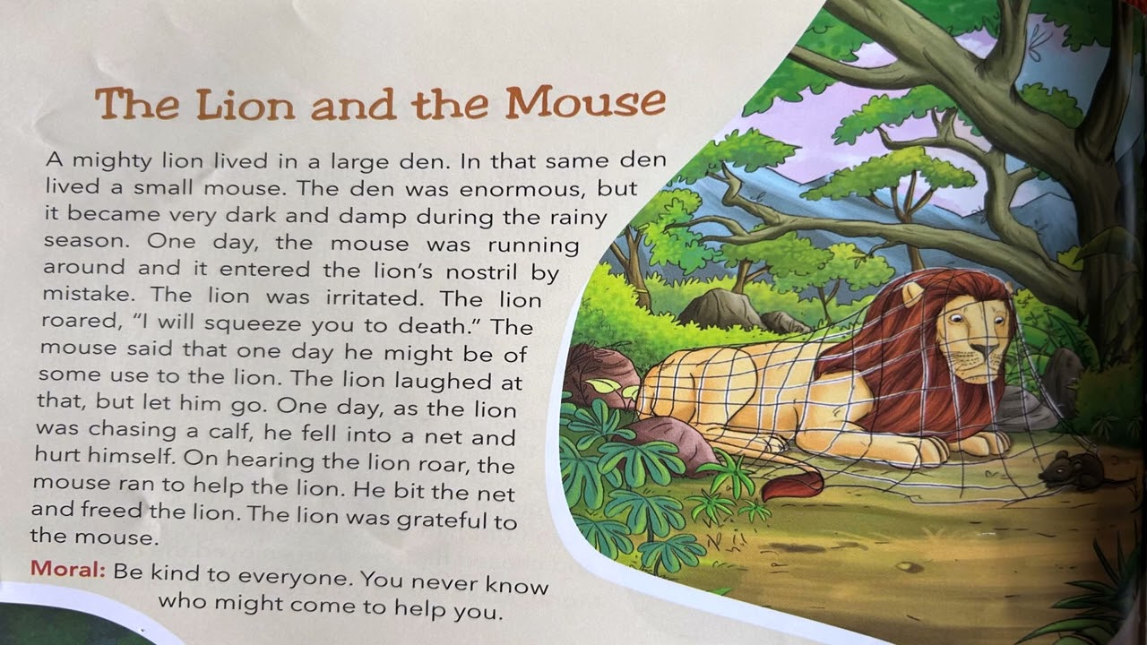 The Lion and The Mouse - 108 Short Stories with Morals