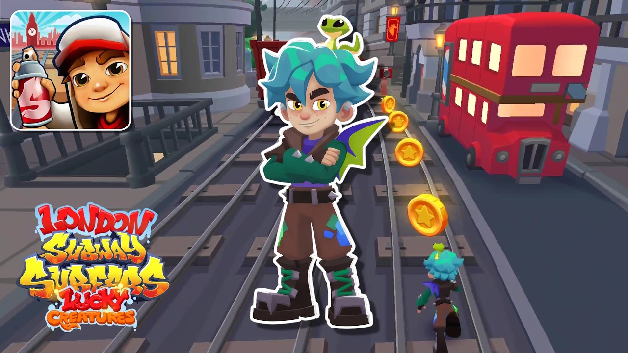 Lorcan Unlocked - 20 Minutes Gameplay Walkthrough Subway Surfers London Lucky Creatures 2026