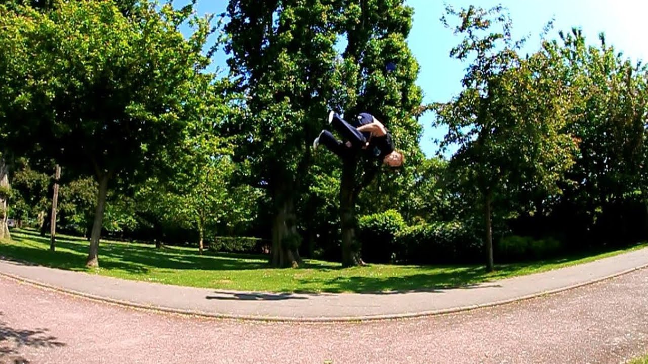 @ConnorStringer  - Round Off Double Backflip on Concrete