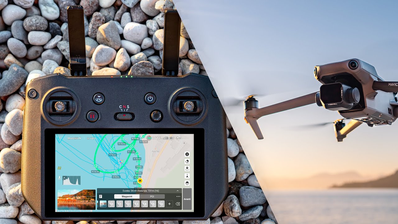 DJI Mavic 3 (finalmente) VOLA DA SOLO | Waypoint Tutorial