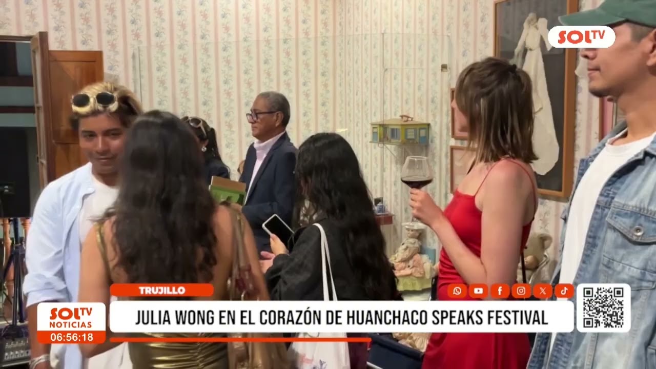 Trujillo: Julia Wong en el coraz&oacute;n de Huanchaco: &ldquo;Speaks Festival&rdquo;