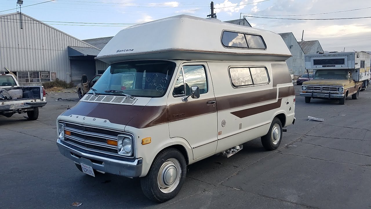 1978 Dodge Burning Man Santana Sportsman Camper RV Van for sale. RARE!