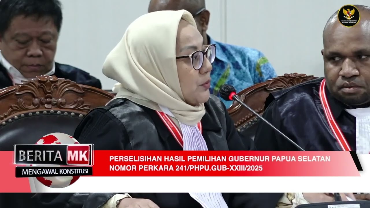( BERITA VIDEO ) 16 Januari 2025 : Sidang Pendahuluan PHPU KADA 2024