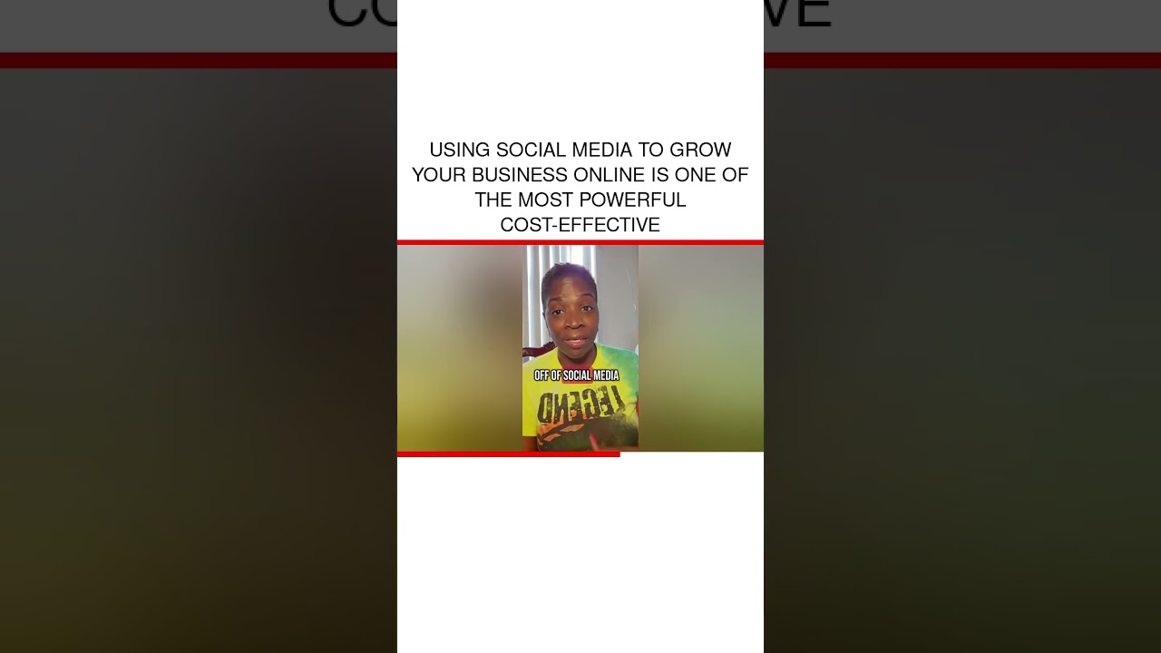 Using social media to grow your business online is one of the most powerful cost-effective