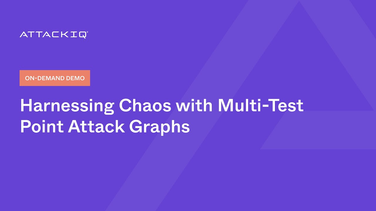 Harnessing Chaos with Multi-Test Point Attack Graphs