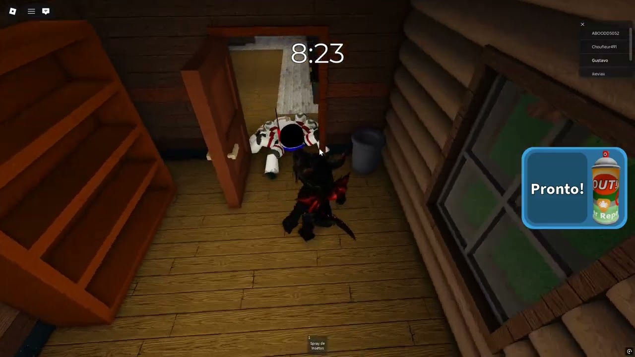 Roblox - o Sobrevivente Garras Escarlates, o Vingativo (Spider)