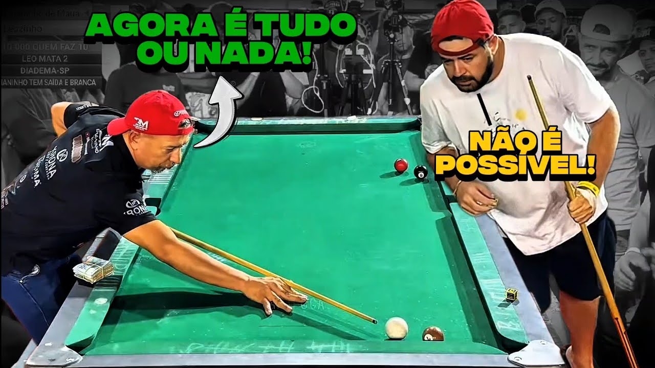 A DOCE VINGANÇA DO BAIANINHO DE MAUÁ PARA CIMA DO GALEGO DE CACULÉ - R$ 40.000,00🔥💰