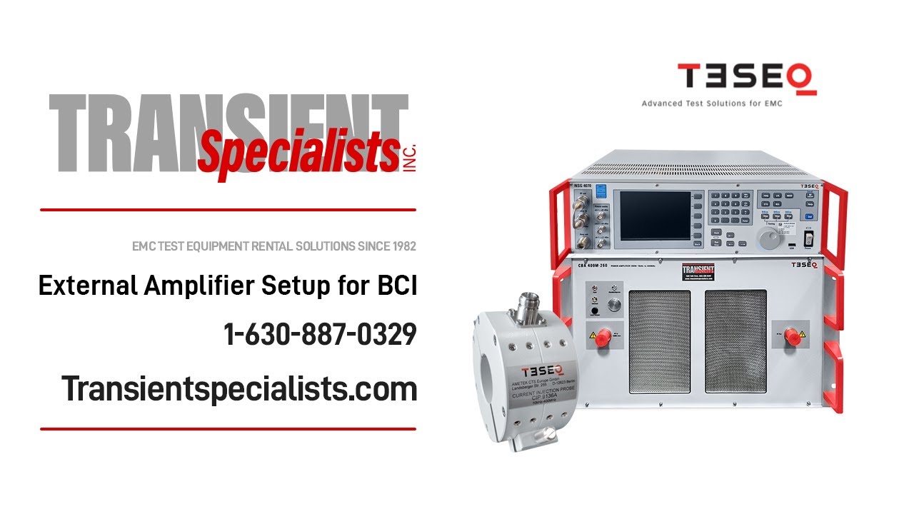 BCI Setup with External RF Amplifier Walkthrough & Guide