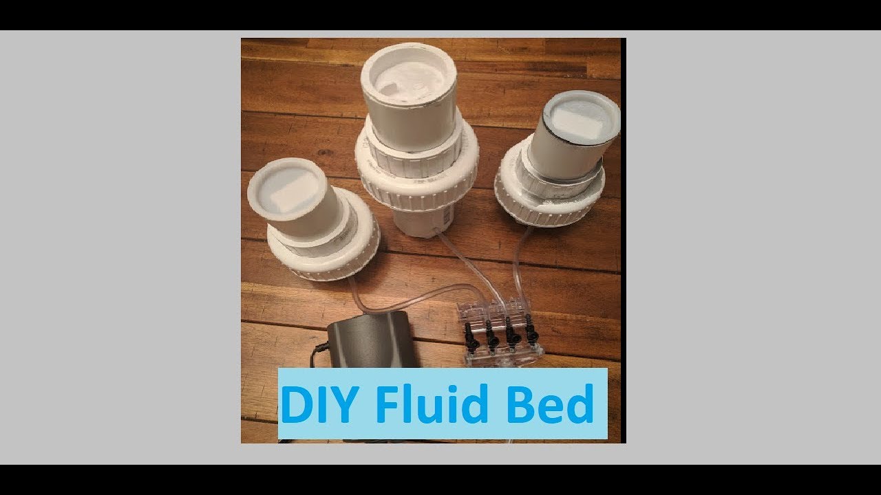 DIY Fluid bed for painting jigs