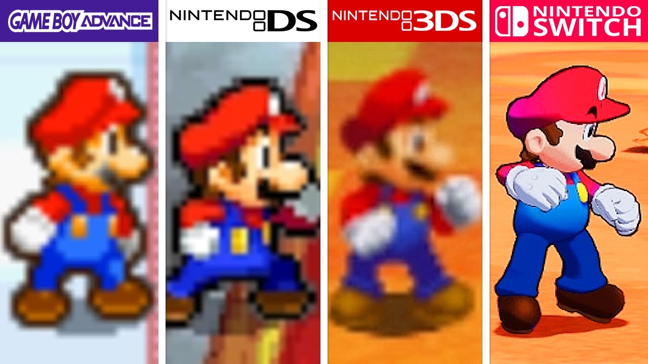 Evolution Of Mario & Luigi Games (2003 - 2024)