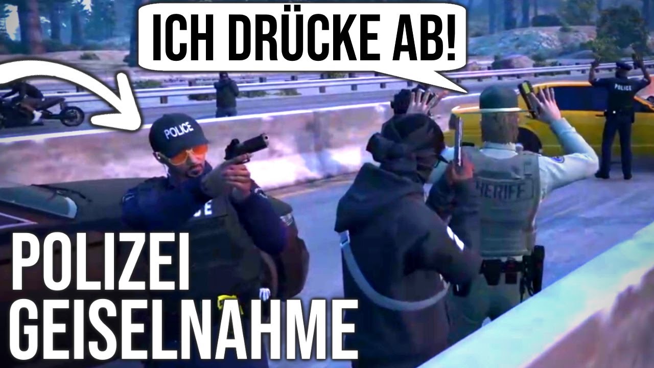 POLIZEI GEISELNAHME ENDET IN SCHIEẞEREI! | GTA 5 Roleplay | Valle Twitch Highlights