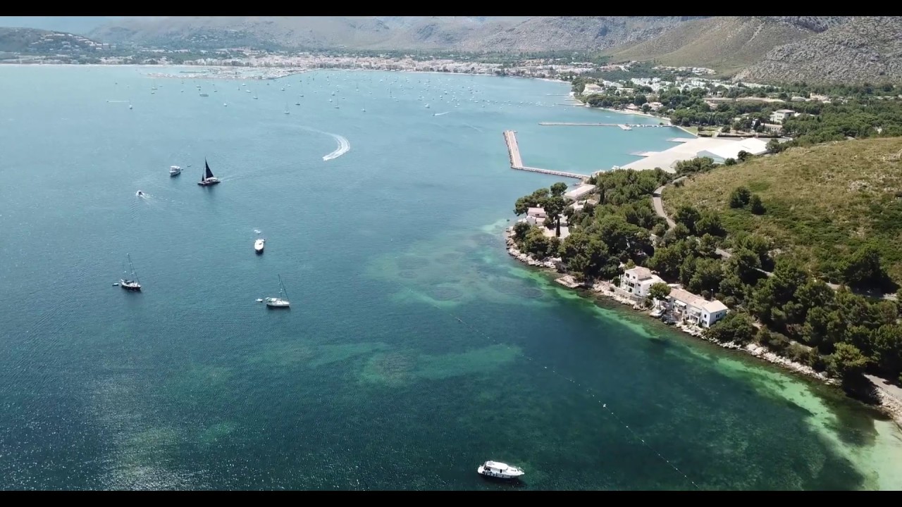 Port de Polenca  - La Fortaleza, ist eine historische Festung - Mallorca Mavic Pro DJI