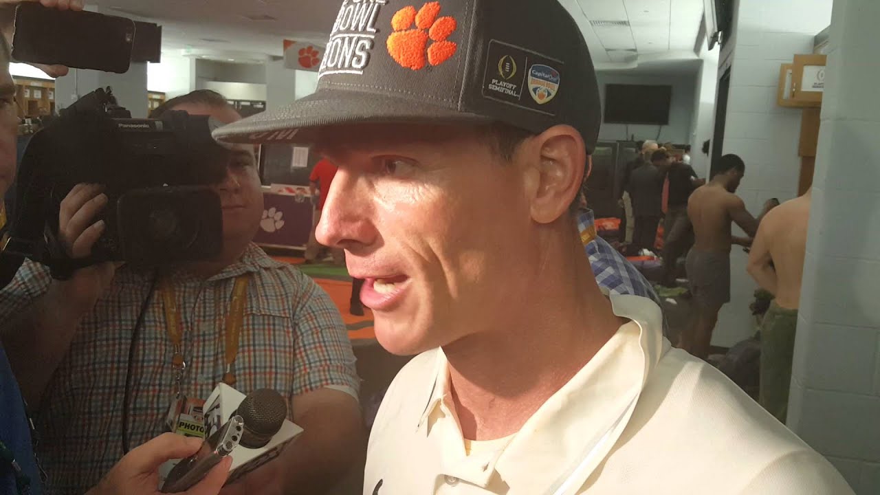 Брент Венейблс после Orange Bowl