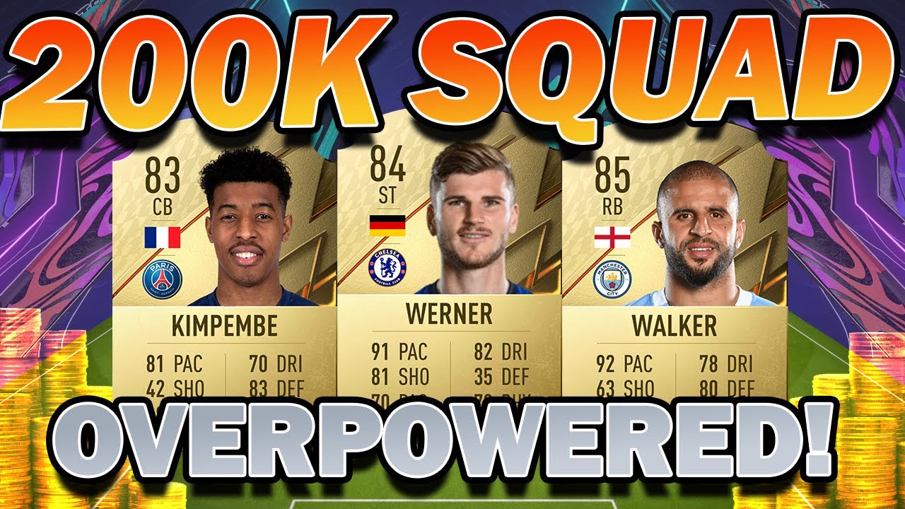 *OVERPOWERED* 200K SQUAD BUILDER - FIFA 22 Ultimate Team