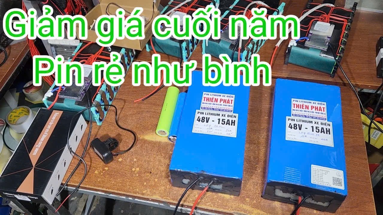 Giảm giá cuối năm pin xe điện rẻ như bình điện| xe điện thiên phát
