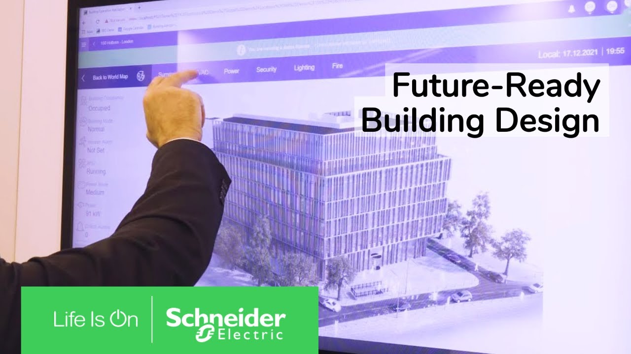 Simulate Smart Building Design with the Interactive Technology Experience Wall | Schneider Electric