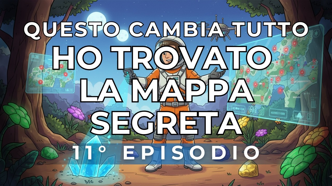 COME TROVARE OGNI MATERIALE: La Mappa è incredibile! - PLANET CRAFTER EP. 11