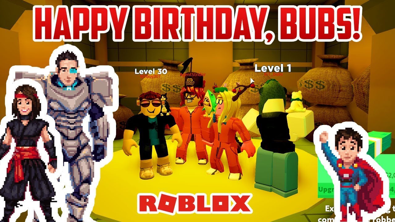 Bubs Wants JAILBREAK On His 5th Birthday! HAPPY BIRTHDAY BUBS! Roblox Jailbreak