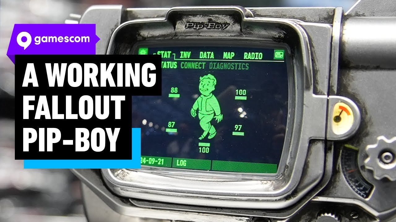 Hands-on With a Fallout Pip-Boy That Actually Works | gamescom 2024