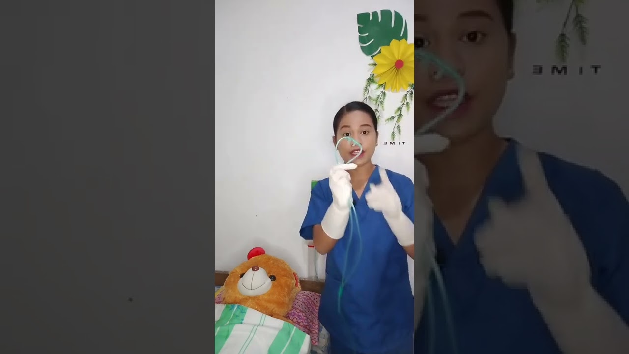 Module VI | Return Demo : Oxygen Administration via Cannula and simple mask method #returndemo