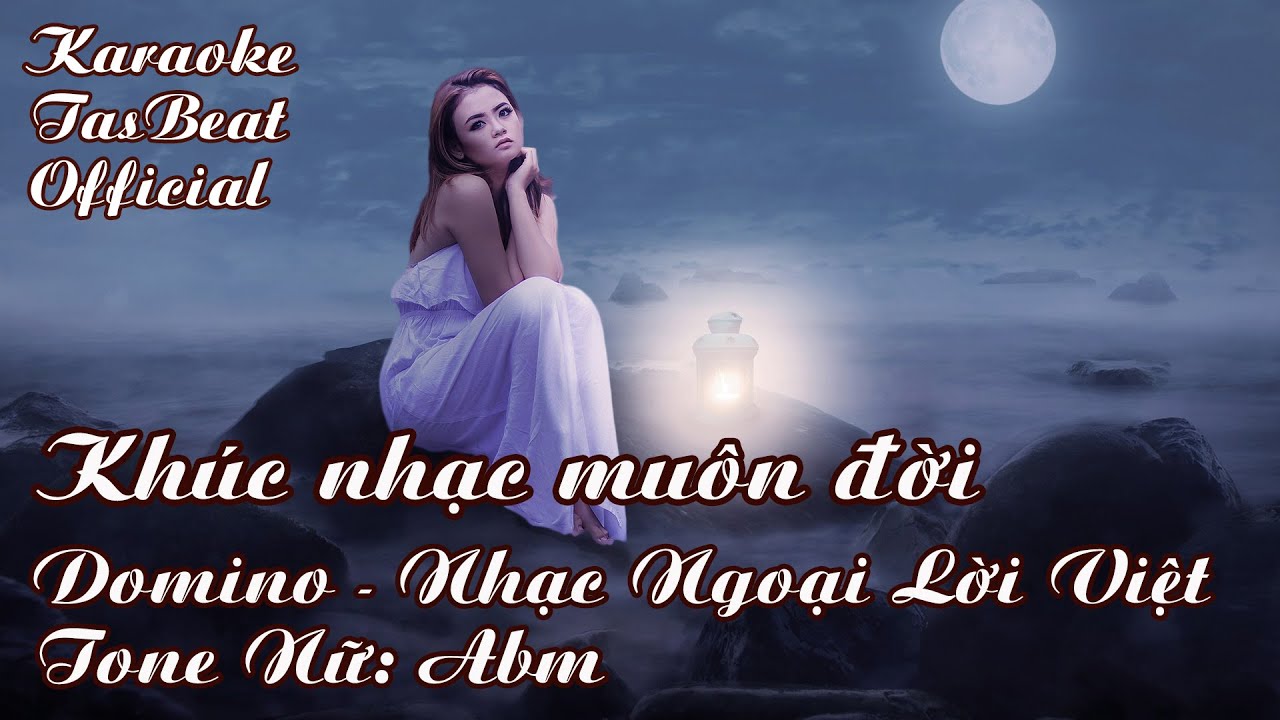 Karaoke Khúc Nhạc Muôn Đời (Domino) Tone Nữ | TAS BEAT
