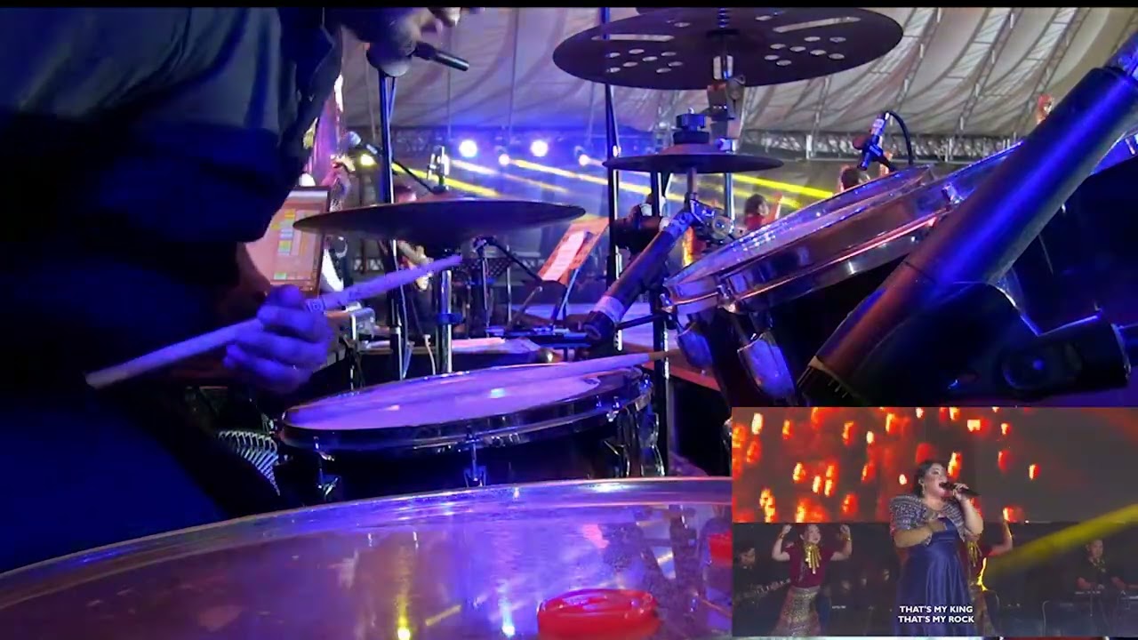 That's My King | drum cam | Jesus Reigns Celebration 2024