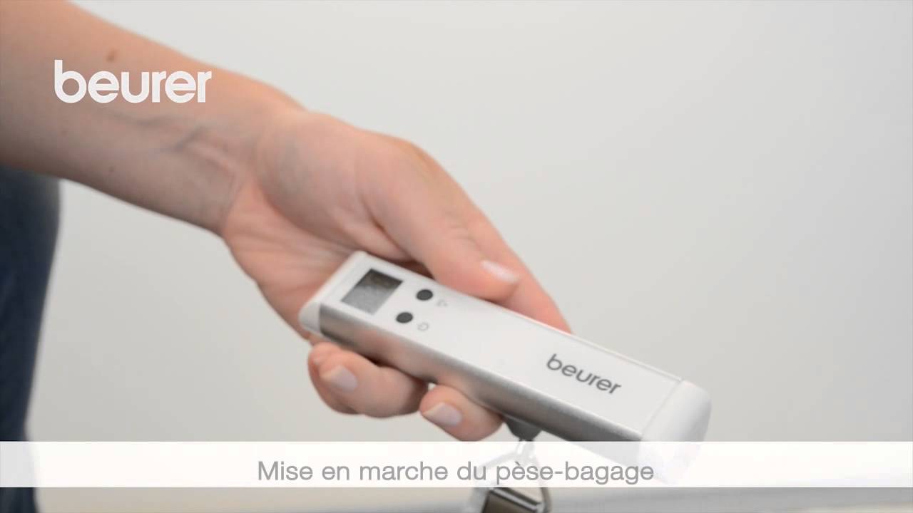 Quick start vidéo du pèse-bagage LS 10 de Beurer