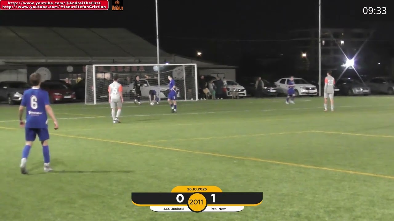 26.10.2025 - ACS Juniorul - Real New 1-2