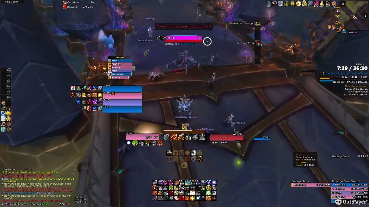 +13 City of Thread | Templar Retribution Paladin | 3006 io | TWW SEASON 1 M+