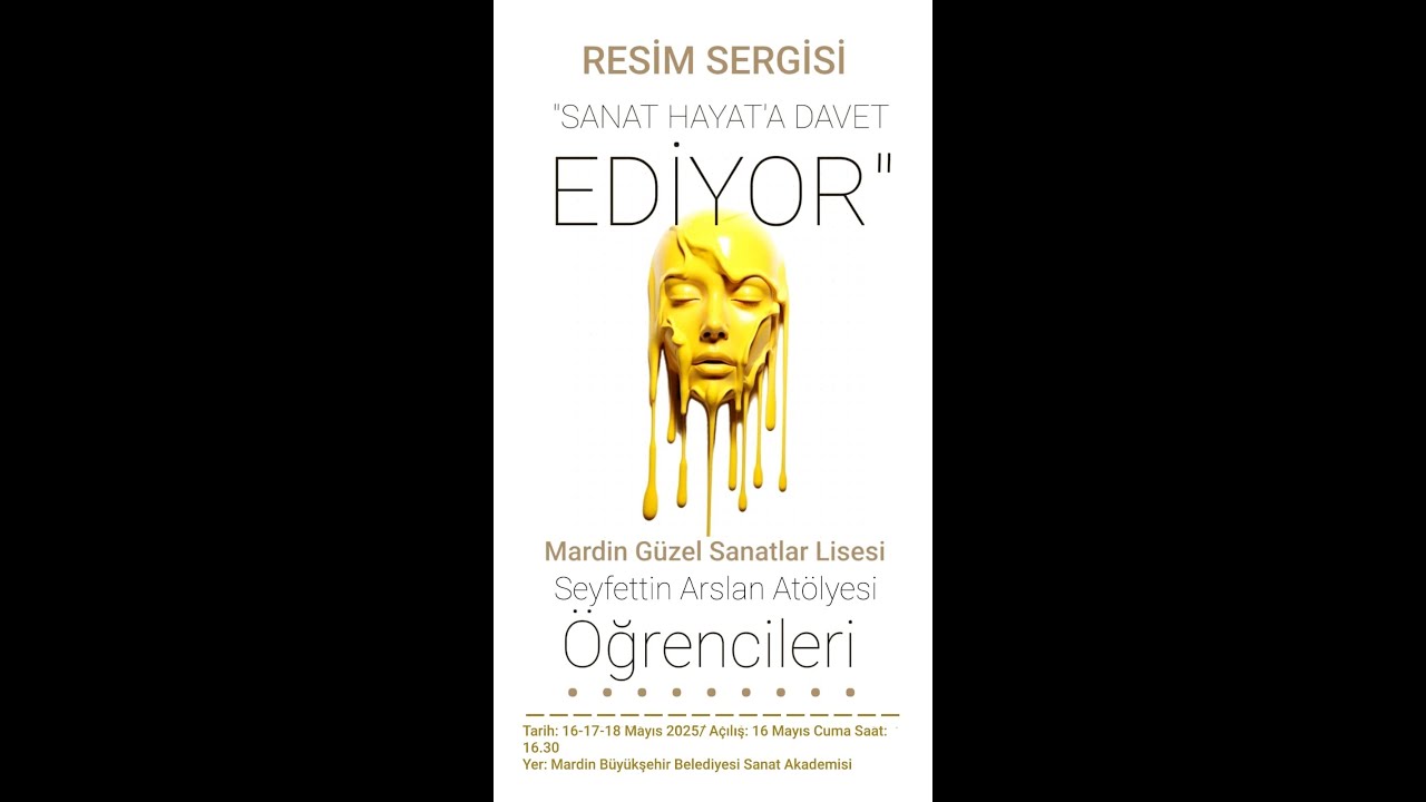 Mardin Güzel Sanatlar Lisesi - Resim Sergisi