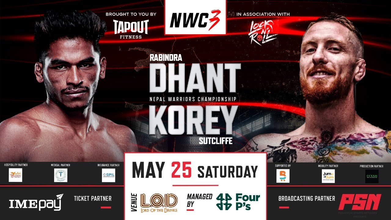 NWC 3 | Live | Rabindra Dhant VS Korey Sutcliffe