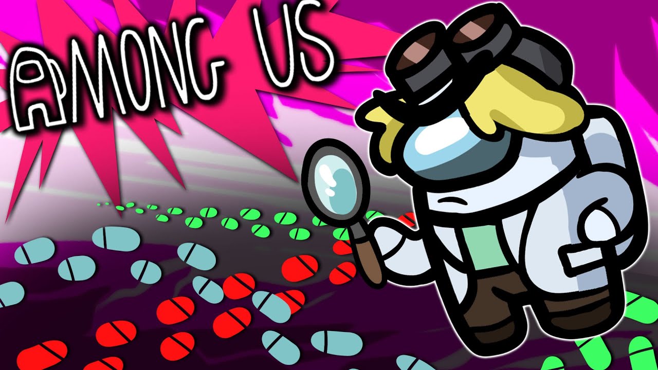 Following Footprints as the Investigator! AMONG US MODDED