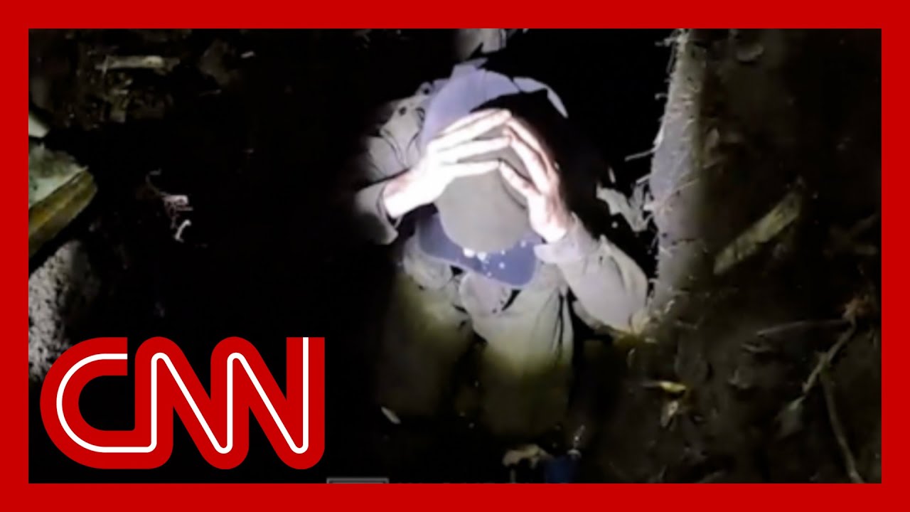 See tense moment when Russian soldiers surrendered