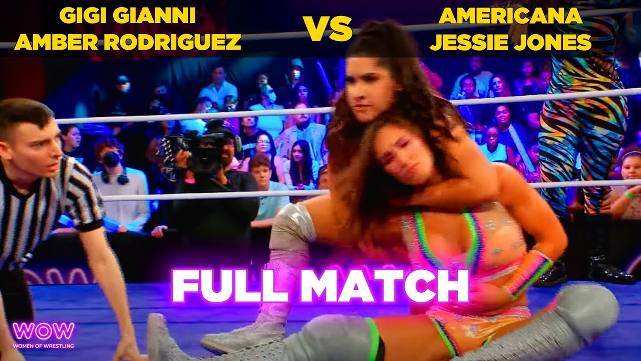 Gigi Gianni & Amber Rodriguez vs Americana & Jessie Jones | Episode 21 | WOW - Women Of Wrestling