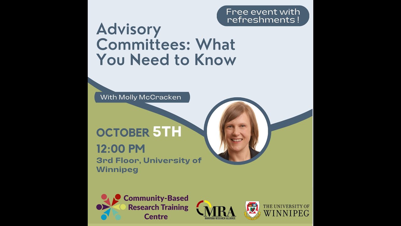 Advisory Committees: What You Need to Know - CBRTC