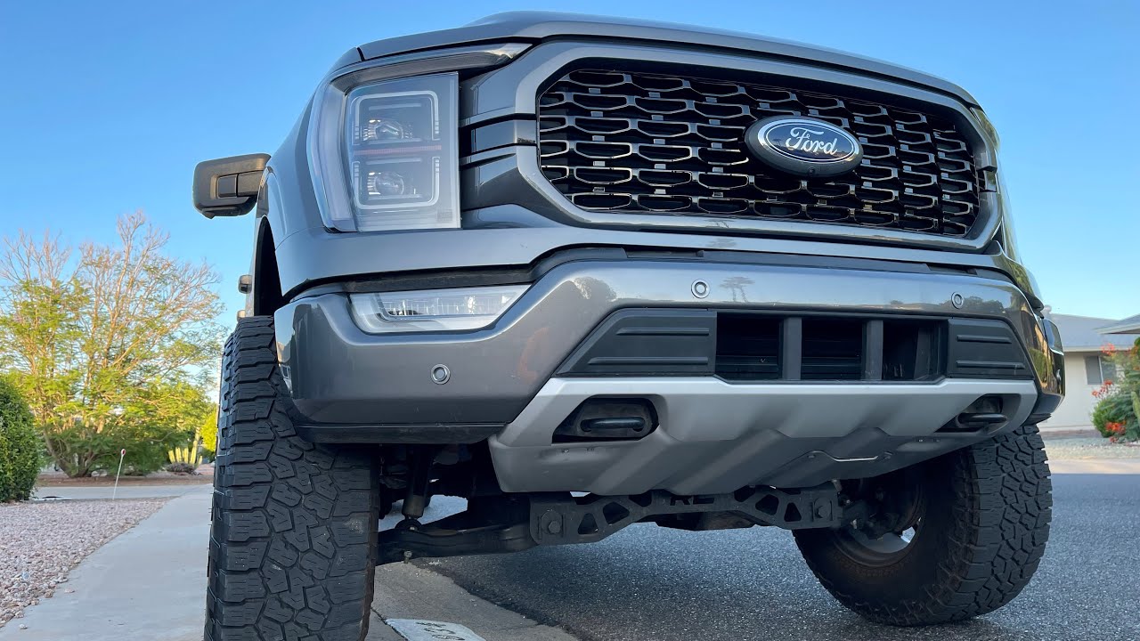 Ford F-150 Tremor Skid Plate install / Swap