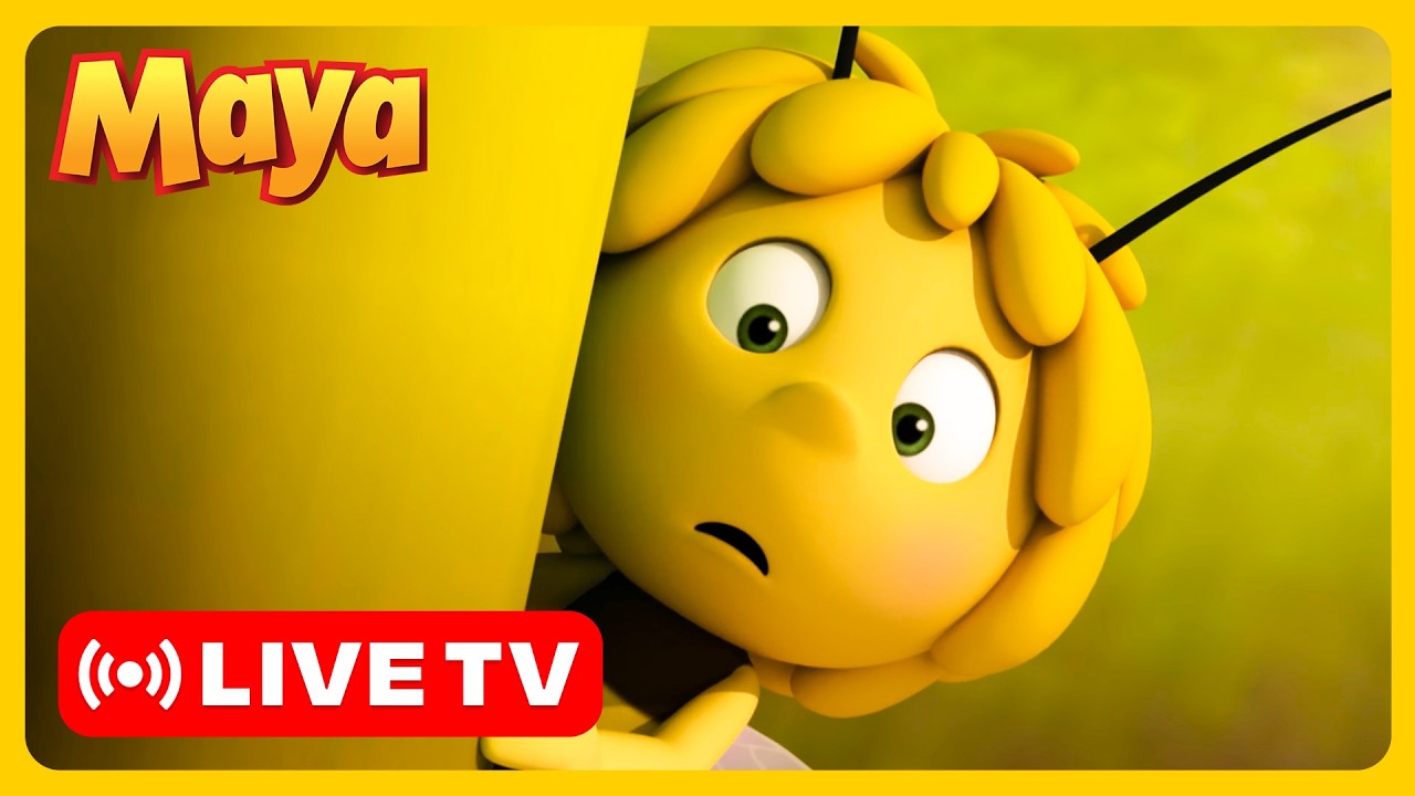 🔴 LIVE! Maya The Bee &ndash; Easter Holiday Special 🌸 Adventure 🐝 For TV - Cartoons and Videos For Kids