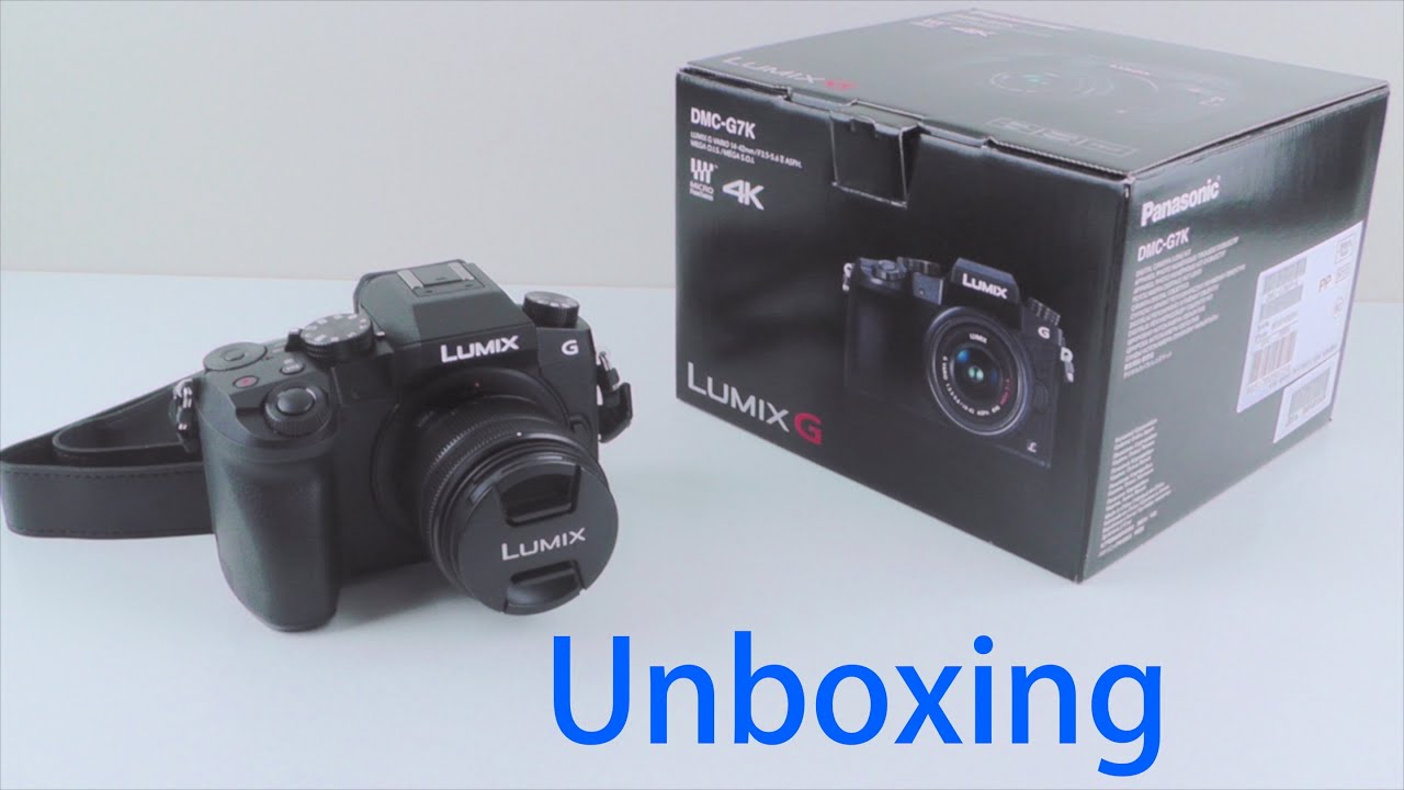Panasonic Lumix G7 Unboxing and Initial Setup