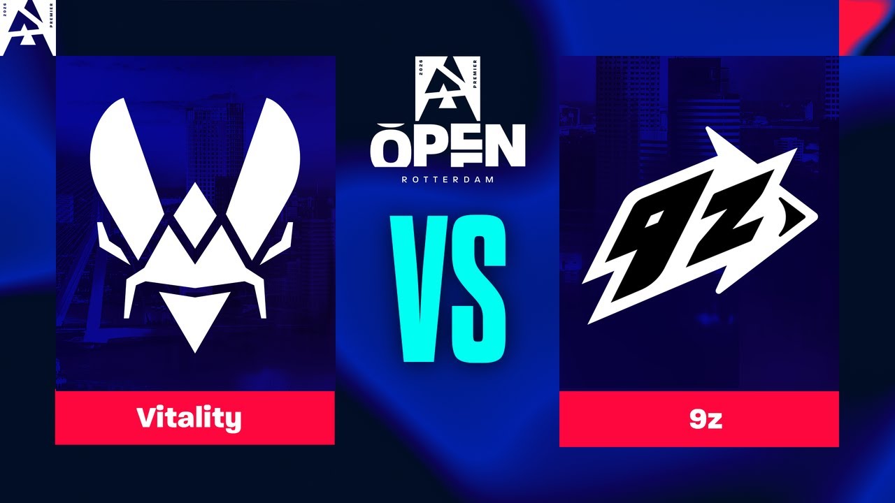 Vitality vs 9z - Full CS2 Match VOD - BLAST Open Rotterdam 2026