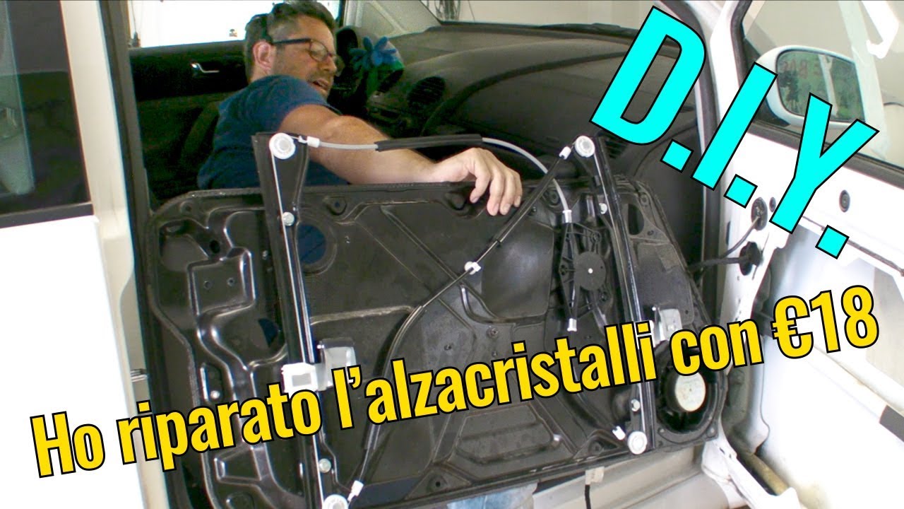 D.I.Y. - Ho riparato l'alzacristalli con 18 Euro!