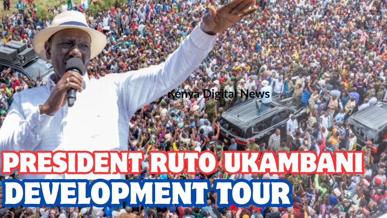 UKAMBANI LIVE: President Ruto Officially opening Kitui East Huduma Centre!!