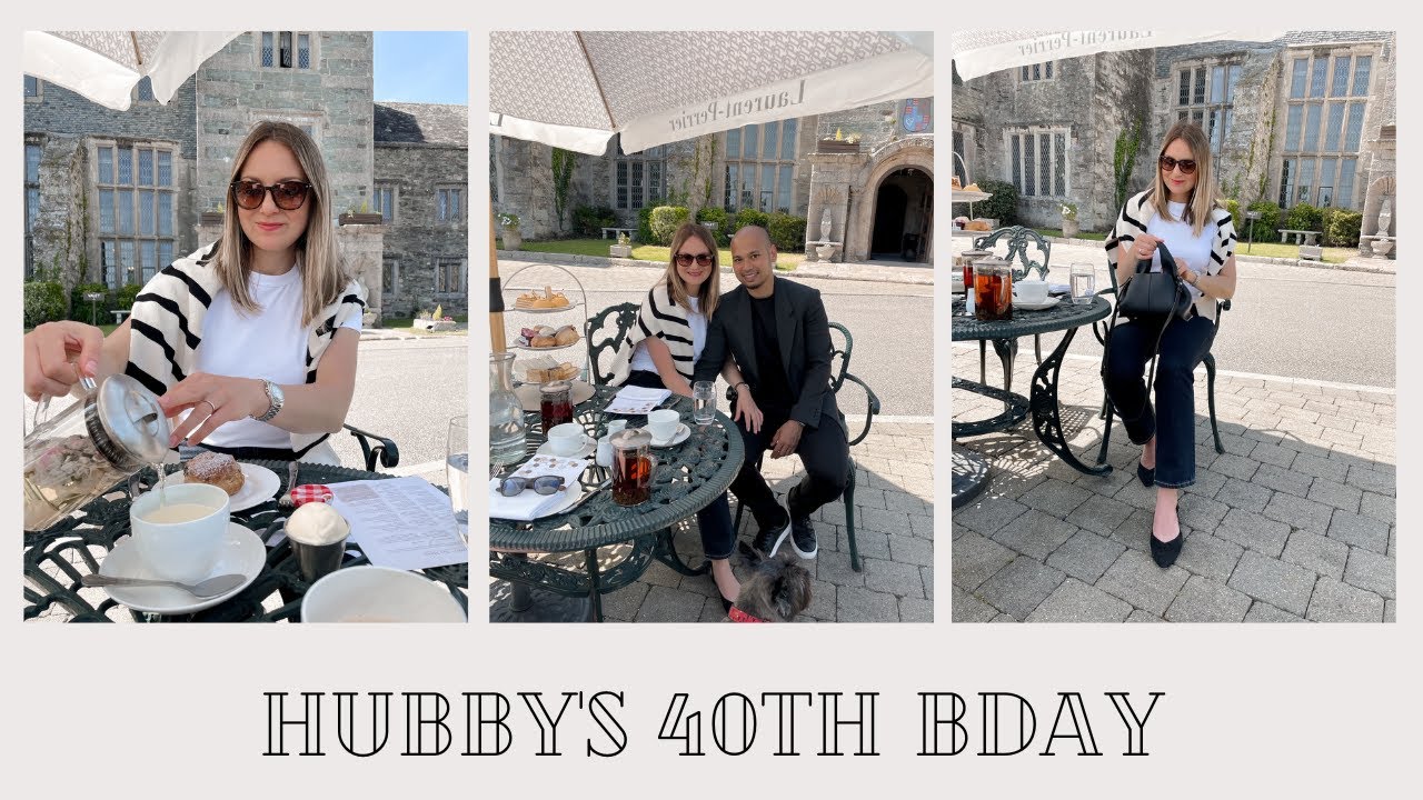 Hubby's 40th BDay | The Shard | Boringdon Hall Hotel and Spa | Vlog
