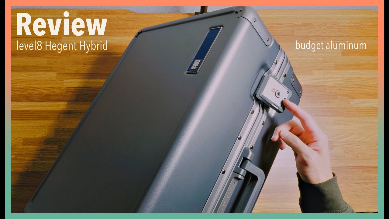 LEVEL8 Hegent Hybrid Check-In 68L Review - Budget-Friendly Aluminum Suitcase