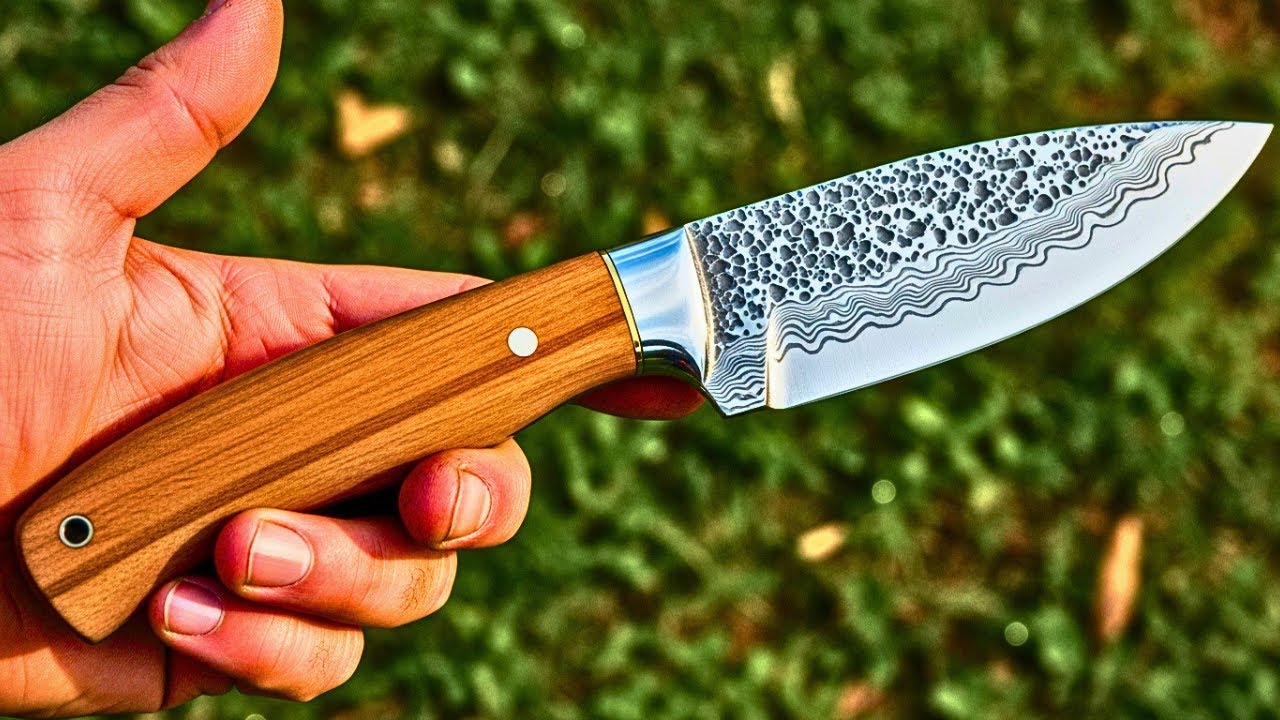 I Turned an Old Rusty File Into a Razor-Sharp Knife – Full Transformation Process