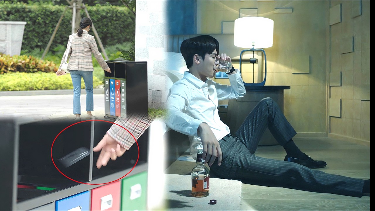 霸總嘴上說著不愛了，卻在看見灰姑娘將他聯繫方式扔掉那刻徹底心碎，深夜買醉想念和灰姑娘曾經的甜蜜！#原来我很爱你 #林彦俊 #万鹏 #爱情 #中国电视剧