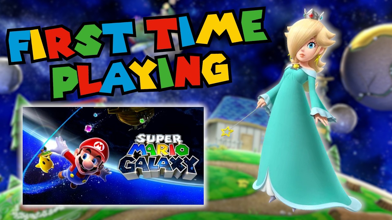 FINALE - First Time Playing SUPER MARIO GALAXY
