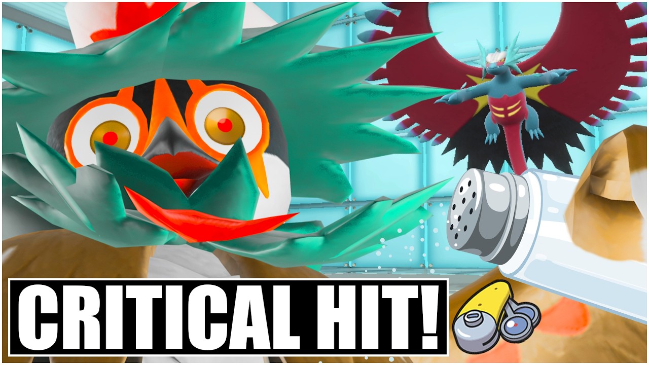 DECIDUEYE HISUIAN SWEEP! Best Moveset 100% Crtical Hit Shiny Pokemon Scarlet and Violet WiFi Battle
